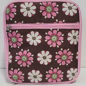 Pottery Barn Gray and Pink Mesh Organizer